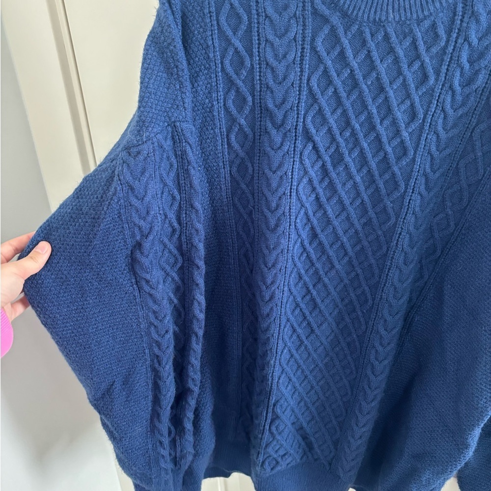 Aelfric Eden Blue Cable Knit Sweater - Picture 5 of 10